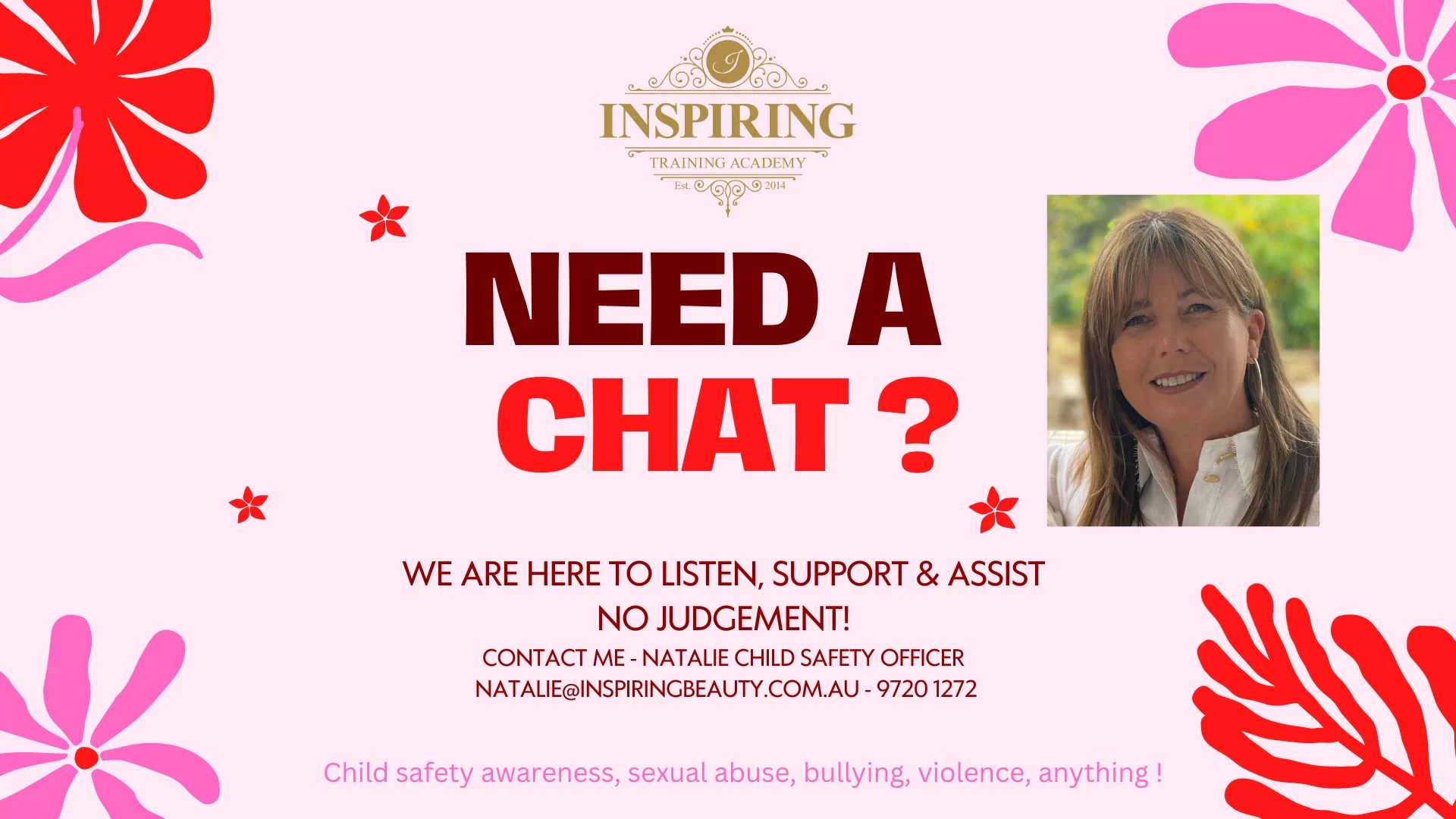 Need a chat? poster